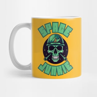 Space Junkie Logo Green Mug